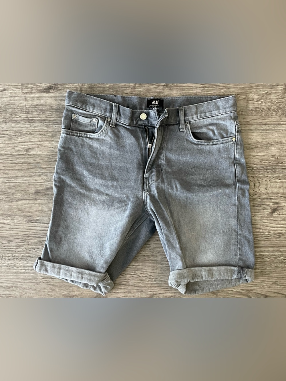 H&M Gray Denim Jeans - Slate Gray Wash size 30